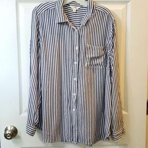 Terra and Sky Woman's Plus Button Down Shirt 0X 14w